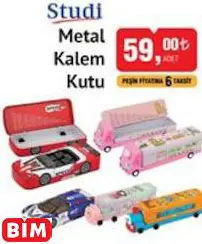 STUDİ METAL KALEM KUTU